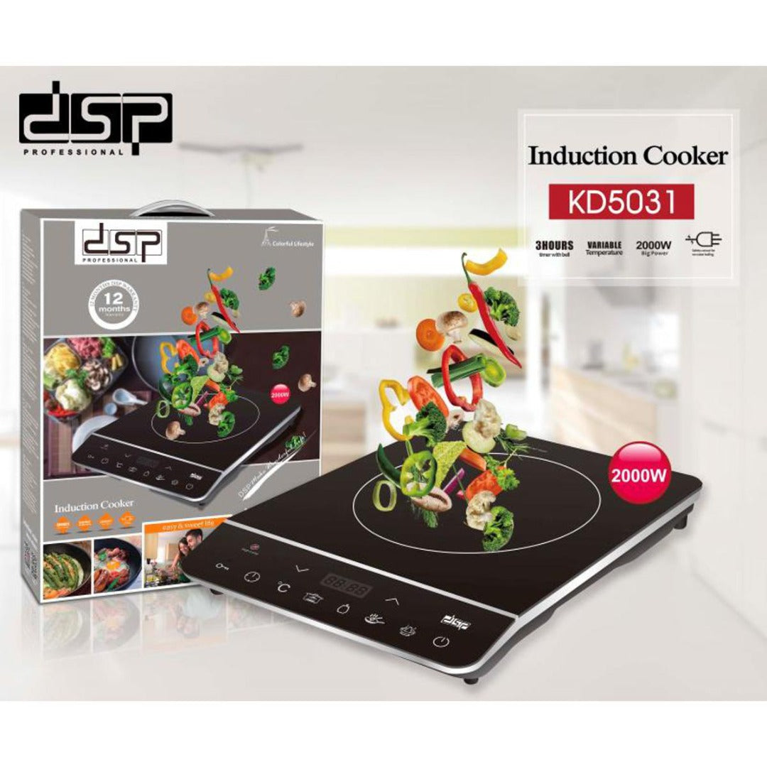 KD5031 Portable Induction Hot Plate with Sensor & LED Display