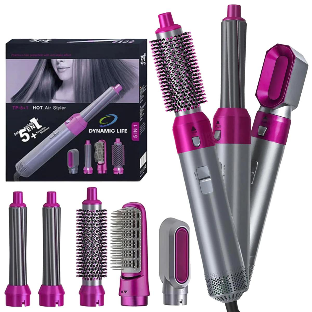 5in1 Electric Hair Styler Brush Set