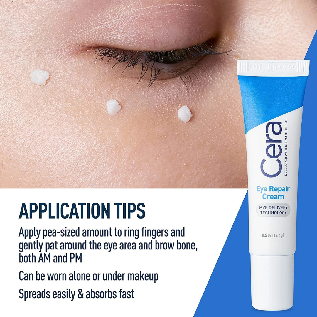 CeraVe Eye Repair Cream | Under Eye Cream for Dark Circles